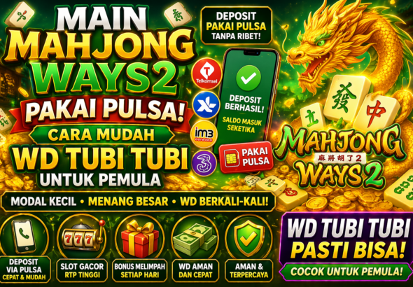 Main mahjong ways2 pakai pulsa