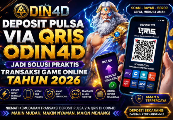 Deposit Pulsa via QRIS Odin4D