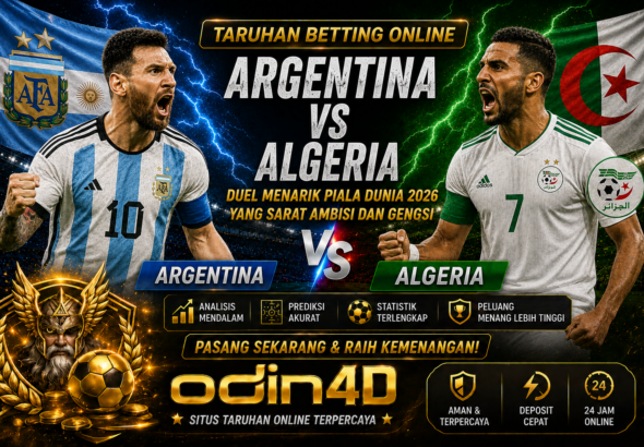 gambar Argentina vs Algeria