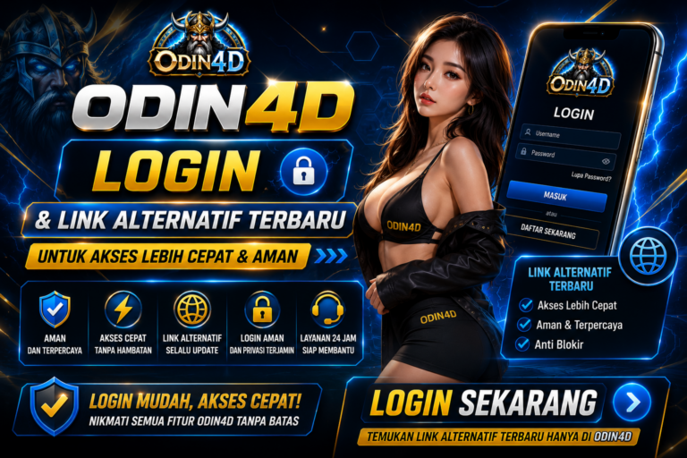 Odin4D Login dan Link Alternatif Terbaru
